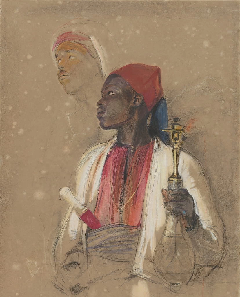 Studio per il portatore di pipa